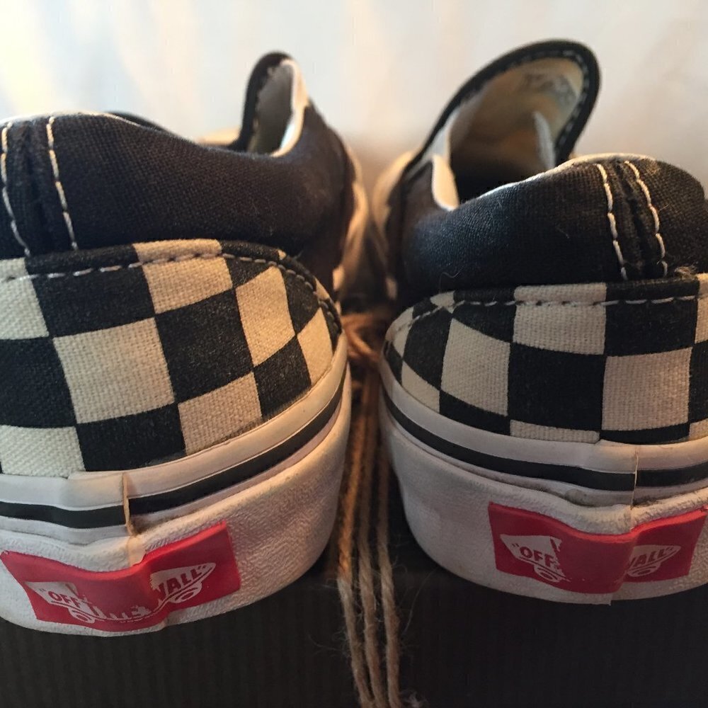 Vans Checkered slip on sneakers